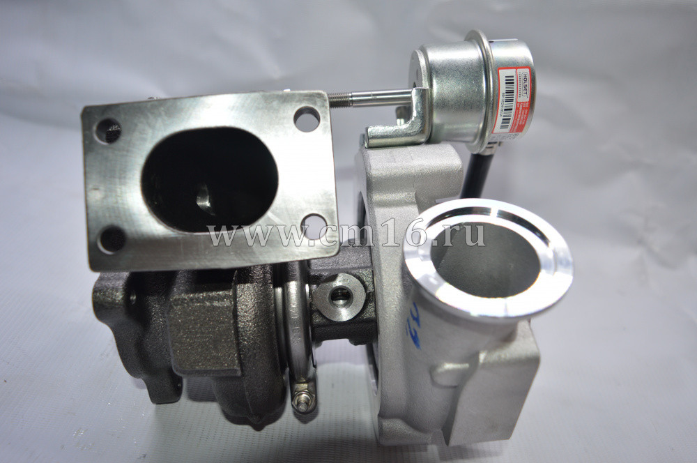4043976/2835142/4955962/3782369/3782376 Турбокомпрессор HOLSET HE221W (крест на крест, камаз) 4ISBe185,4ISDe185,4BT (О+)