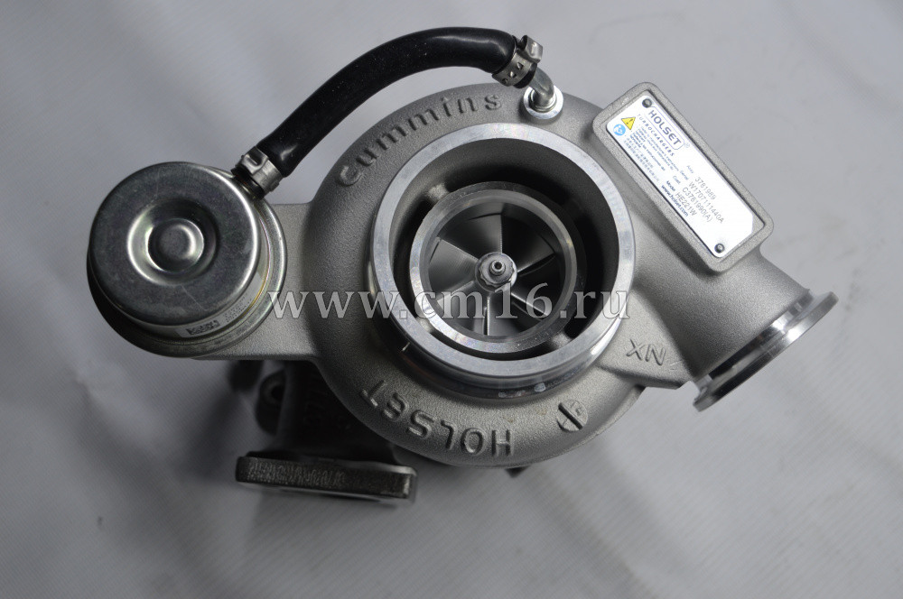 4043974/2835143/4043978/4955964/4956031/3781989/3781990 Турбокомпрессор HOLSET HE221W (под тупым углом, автобус) 4ISBe185,4ISDe185 (O+)