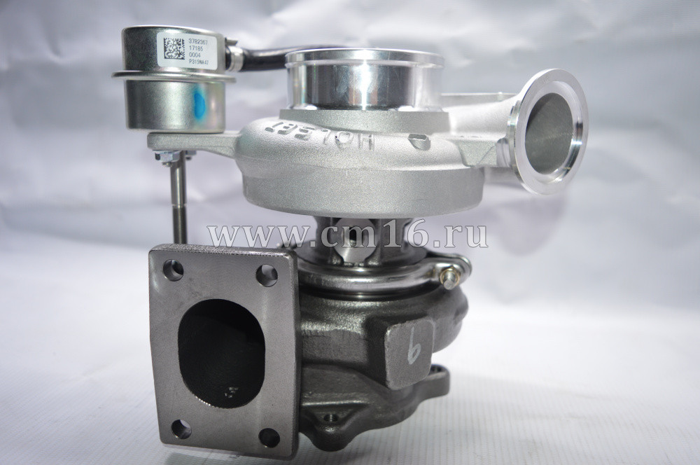 4043974/2835143/4043978/4955964/4956031/3781989/3781990 Турбокомпрессор HOLSET HE221W (под тупым углом, автобус) 4ISBe185,4ISDe185 (O+)
