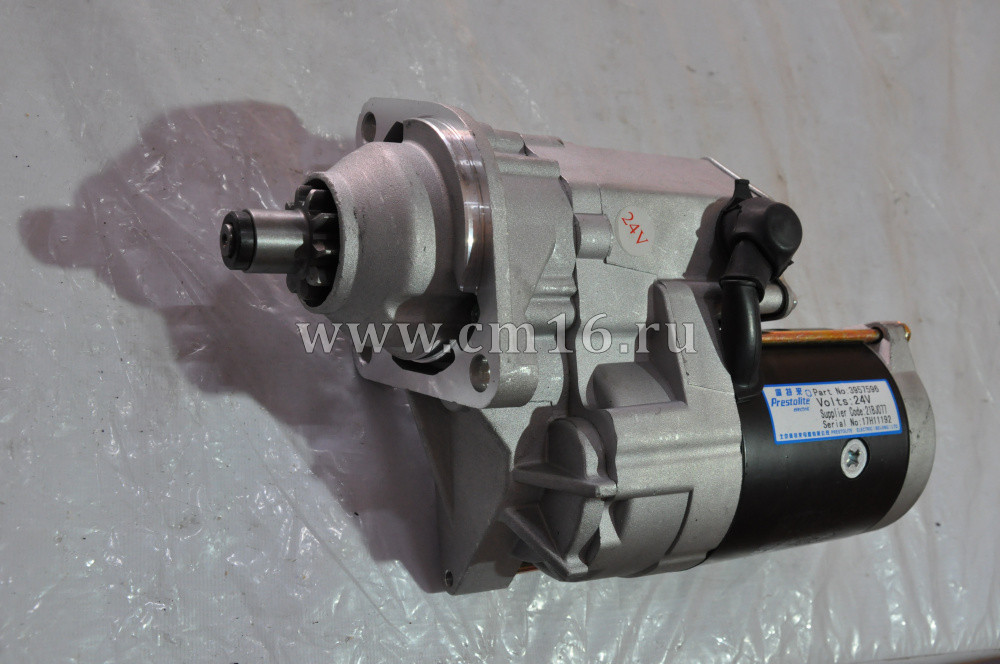 3957596 Стартер 24V 4.5rw 10зуб на 3 болта (C)