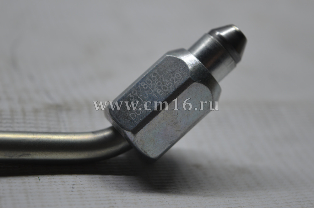 3978031 Трубка топливная высокого давления V4.5,6.7 E-3 (1 ц-6ISBe,1 ц-4ISBe) (О+)