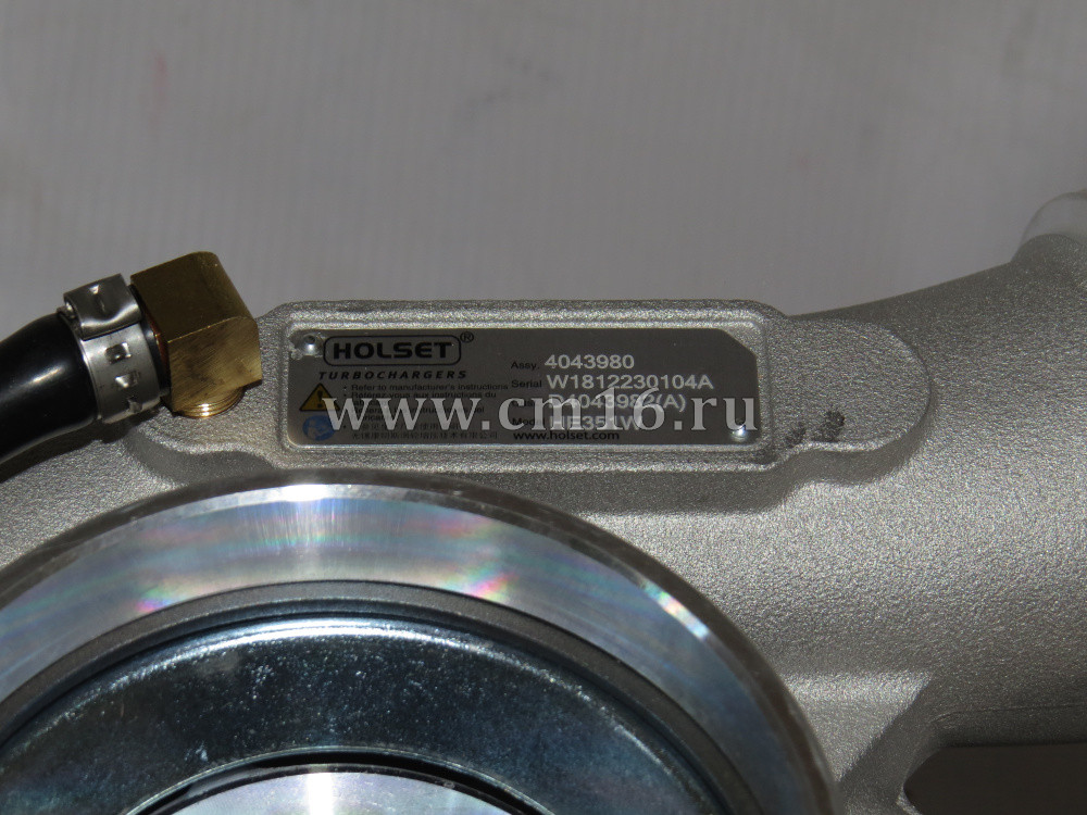 4043980/4043982/4035899/4955908 Турбокомпрессор HOLSET HE351W V=6.7 6ISBe185,ISDe185 (камаз) (О+)