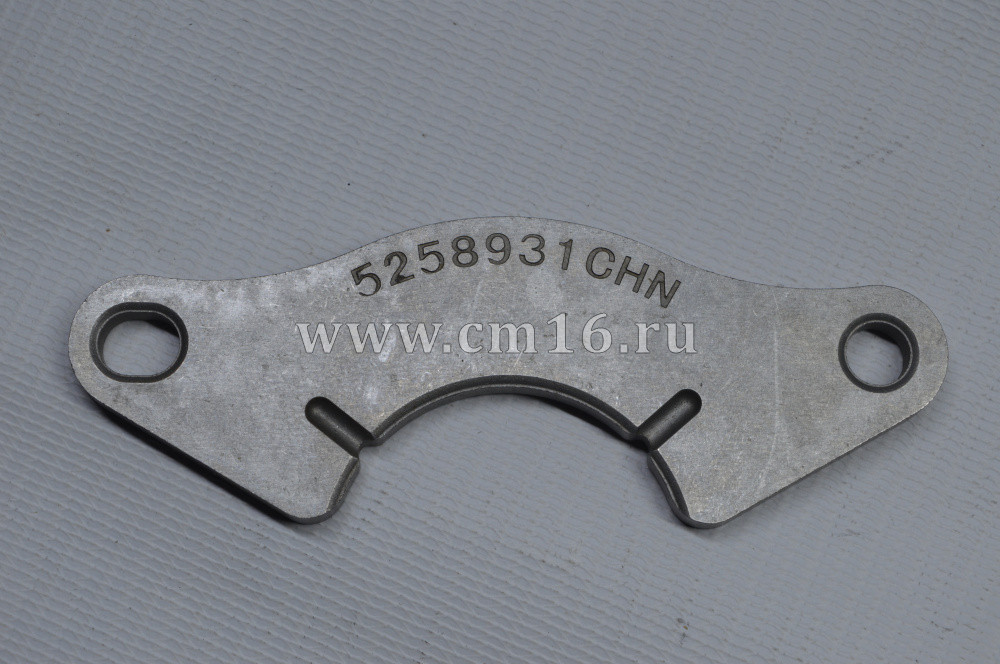 4897457/5258931 Скоба упорная распредвала ISBe,ISDe,ISF3.8 (О+)