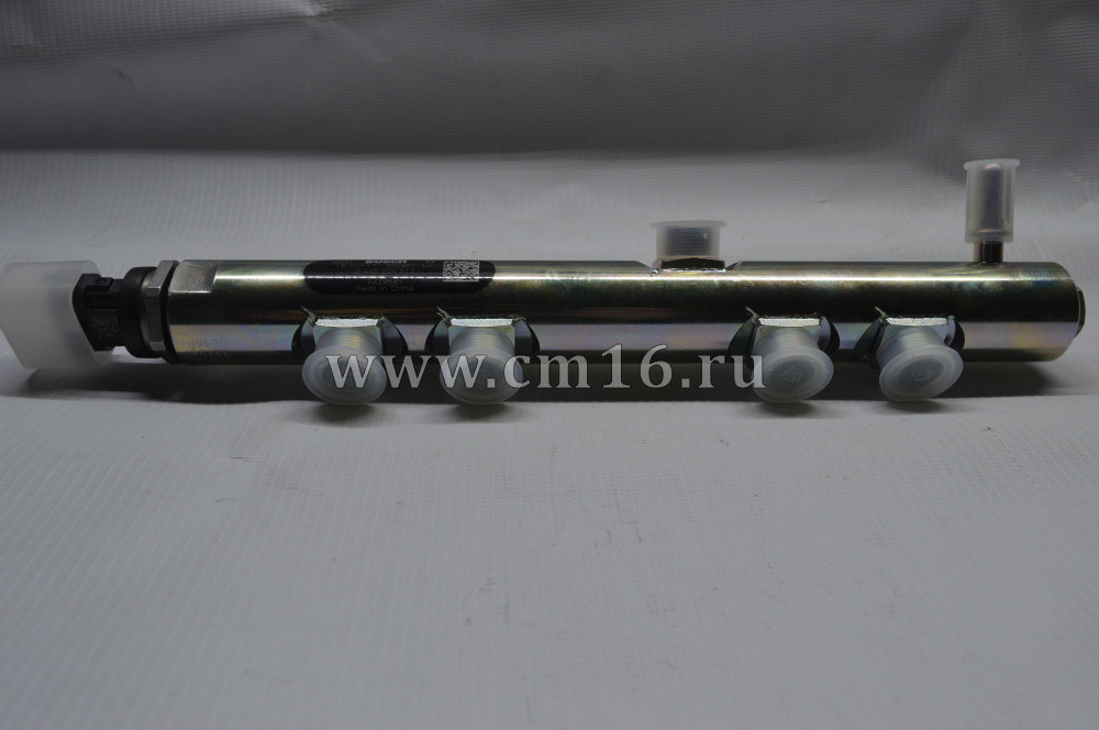 5259689/0445224013 Рампа топл.форсунок с датчиком ISF3.8 0445224013 (О+)
