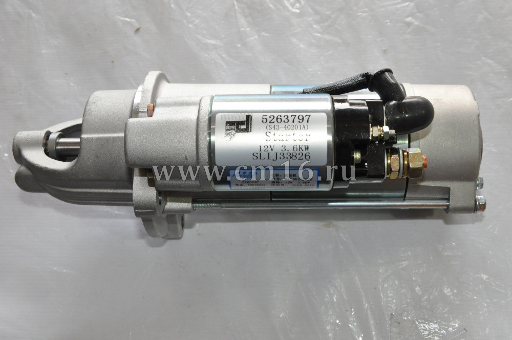 5263797/M100R2008SE Стартер 12V 4kw Prestolite ISF3.8 Валдай (C)