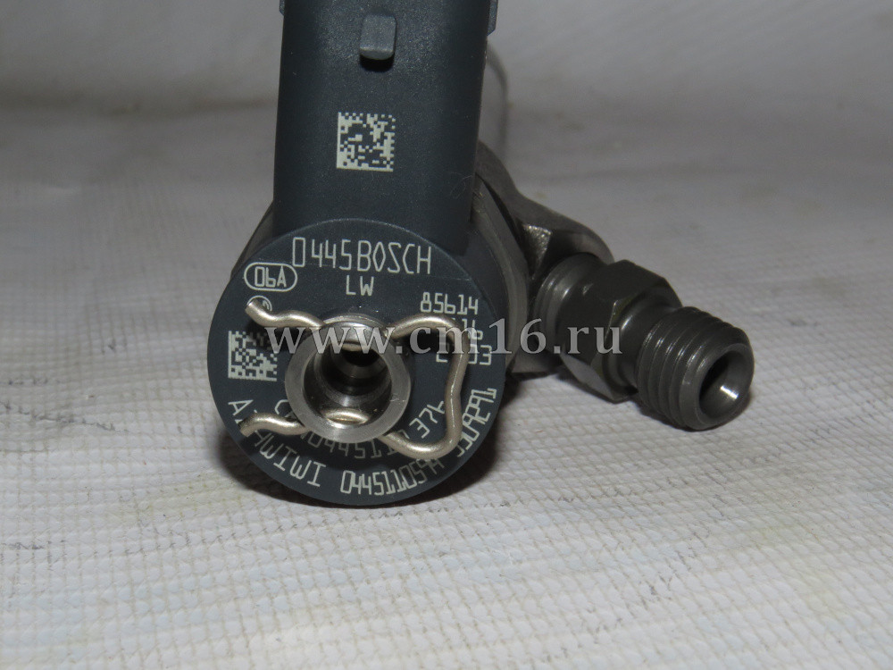 0445110376/5258744 Форсунка топл. 0445110376 BOSCH ISF2.8 (О+)