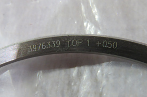 4955481/4934816 Поршневая к-т (поршень,палец,кольца,стопор) R1 QSB (С)